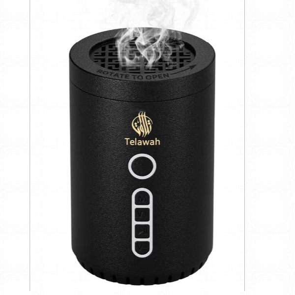 Qalb Saudi electric bakhoor incense burner for oud and home fragrance