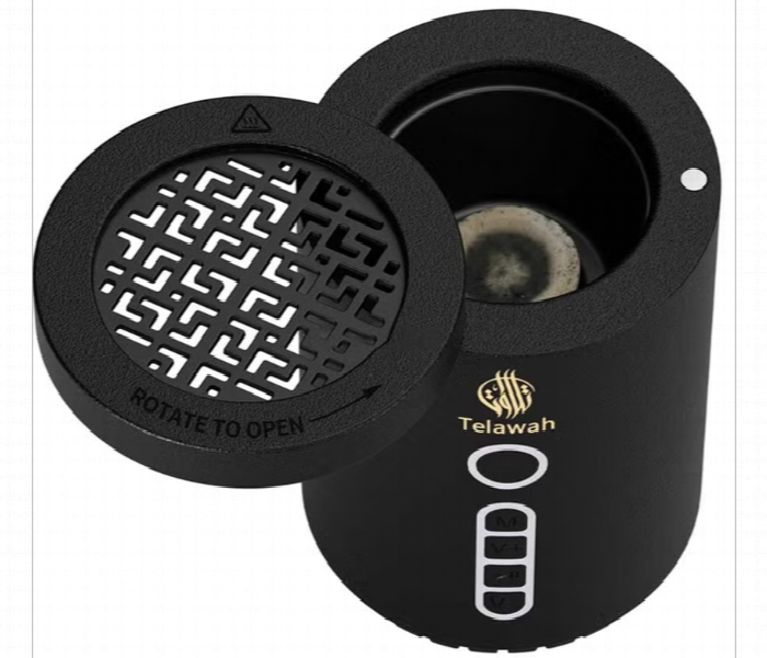 Qalb Saudi electric bakhoor incense burner for oud and home fragrance